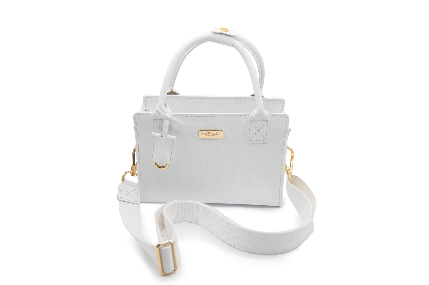 Sunny Bag - Saffiano Bianco