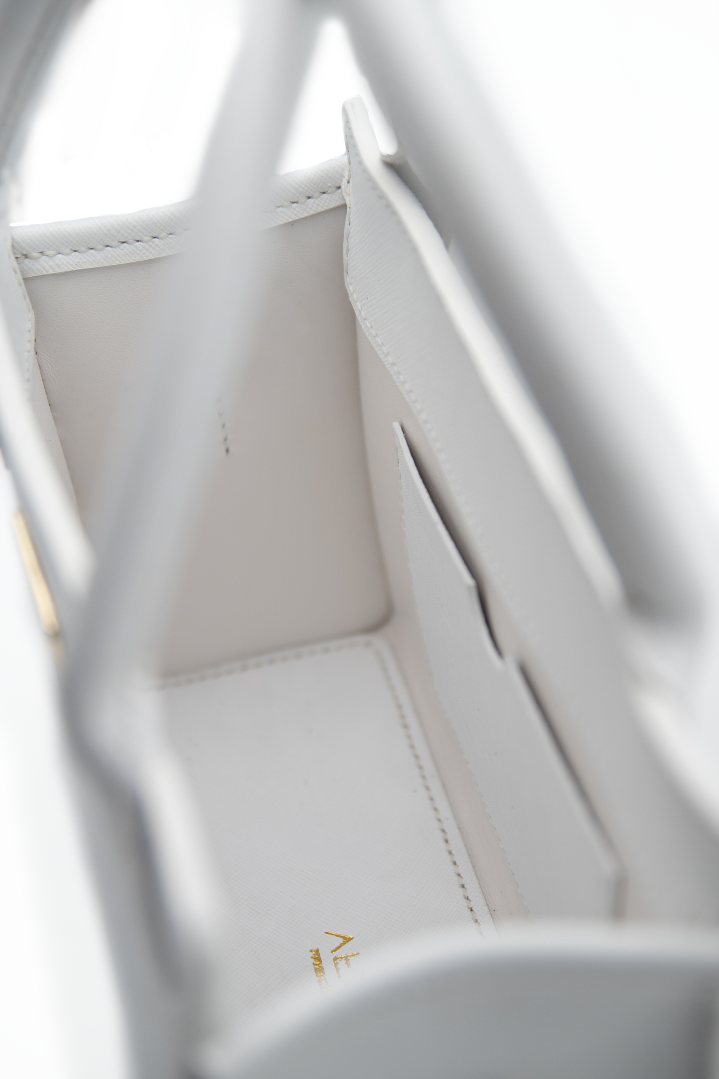 Sunny Bag - Saffiano Bianco
