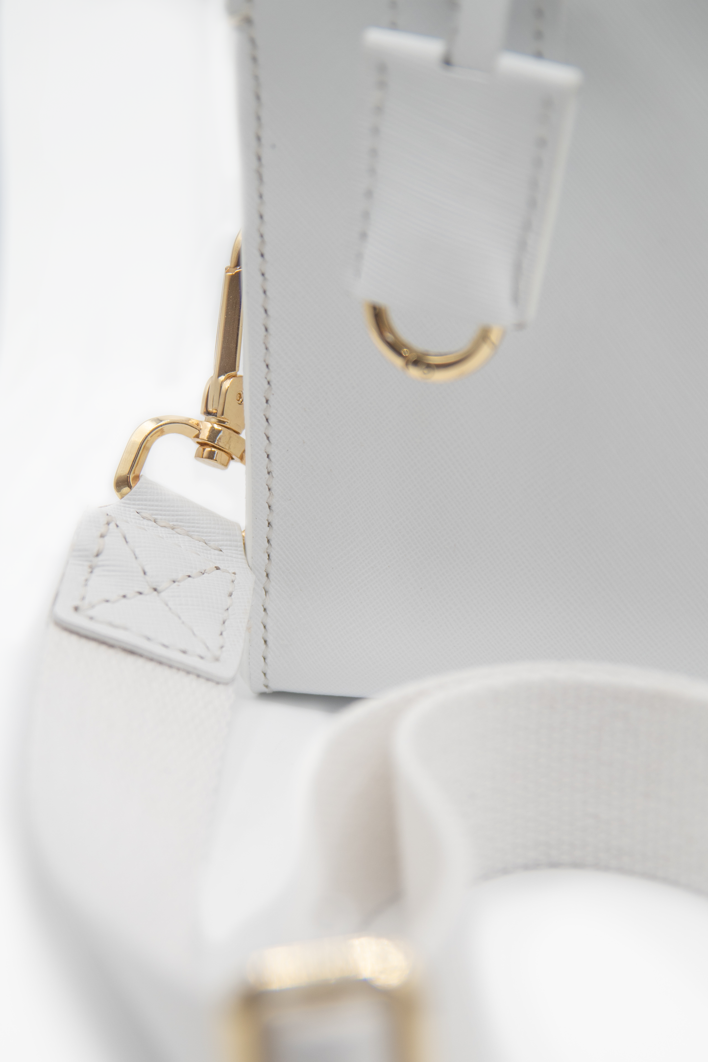 Sunny Bag - Saffiano Bianco