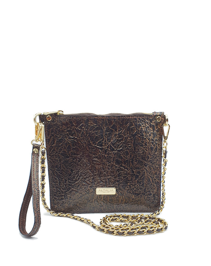 Luxe Bag - Stampa Cocco Bordeaux