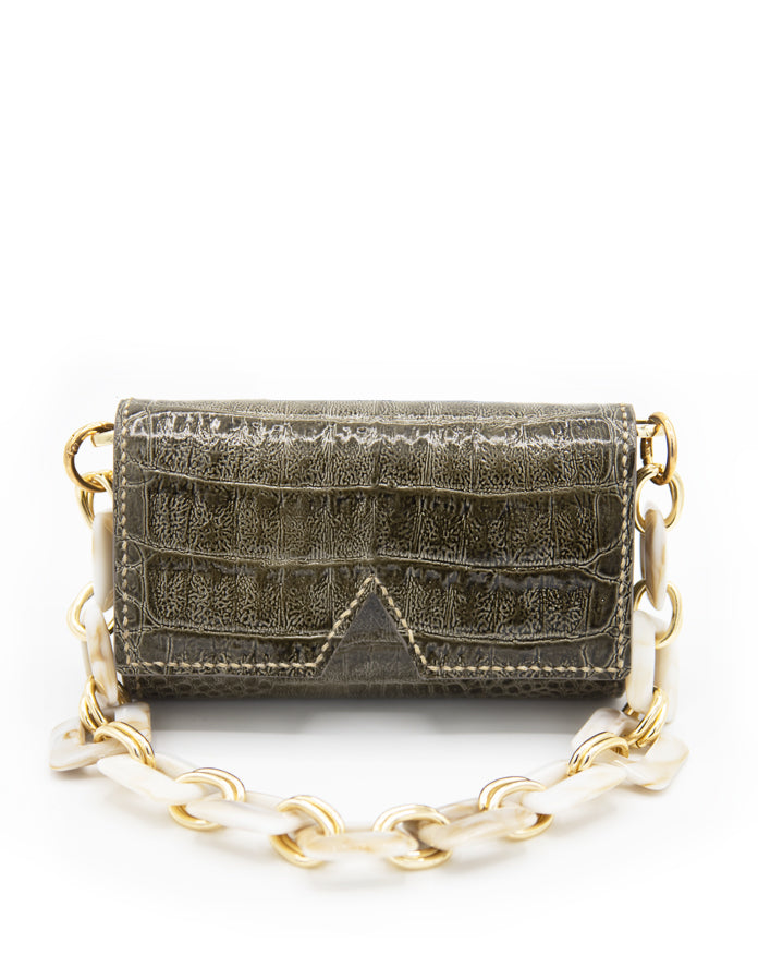 Ary Bag - Pelle Ovina Marrone