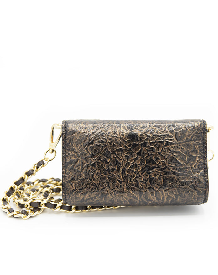 Ary Bag - Pelle Ovina Marrone