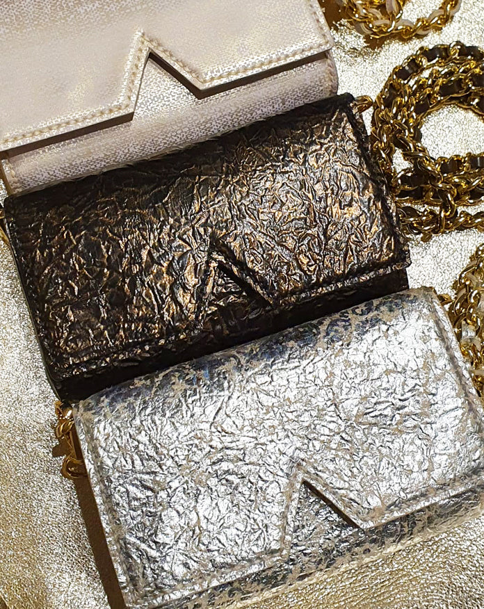 Ary Bag - Pelle Ovina Marrone