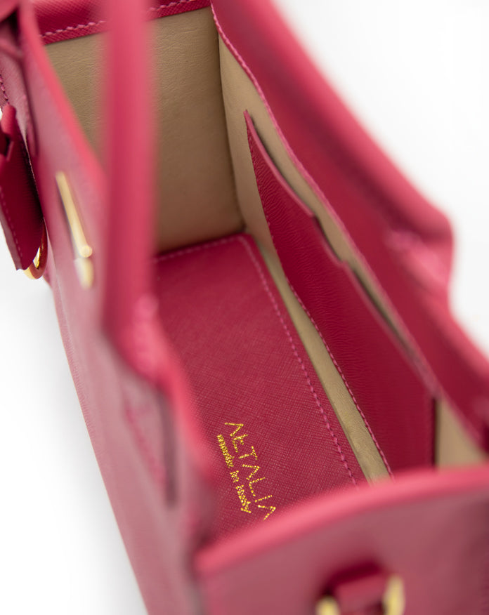 Sunny Bag - Saffiano Ciliegia