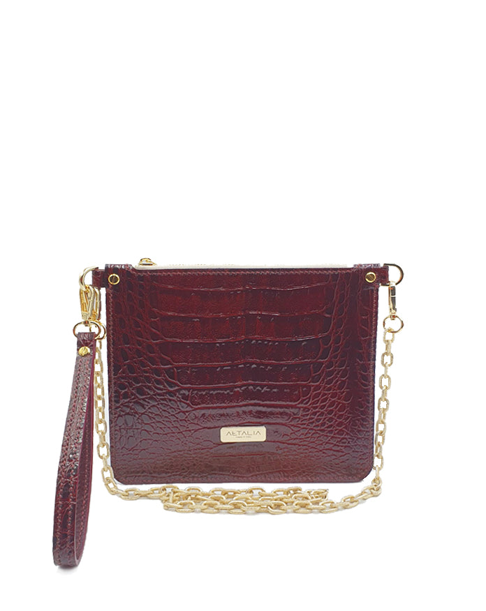 Luxe Bag - Stampa Cocco Verde Oliva
