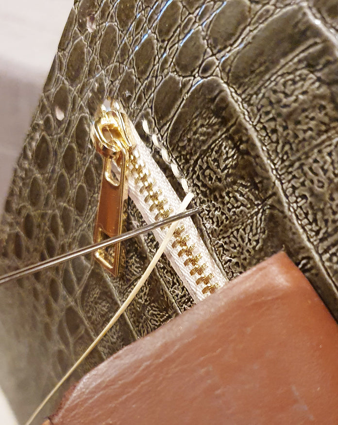 Luxe Bag - Stampa Cocco Verde Oliva