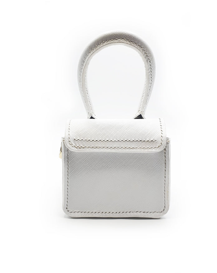 Ilaria Bag - Saffiano Bianco