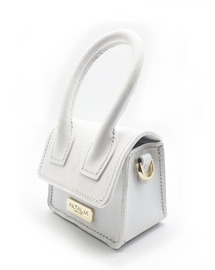 Ilaria Bag - Saffiano Bianco