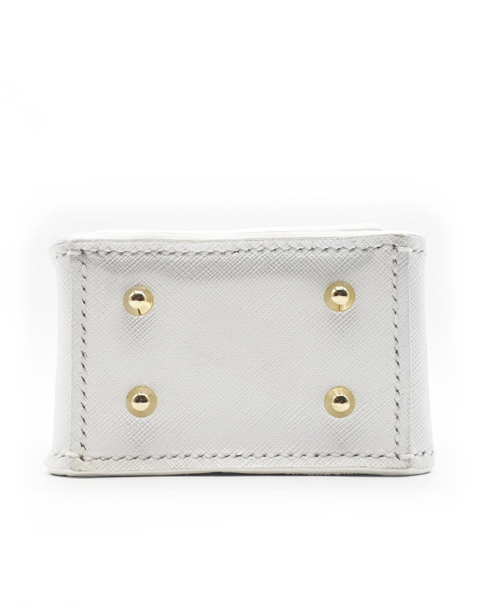 Ilaria Bag - Saffiano Bianco