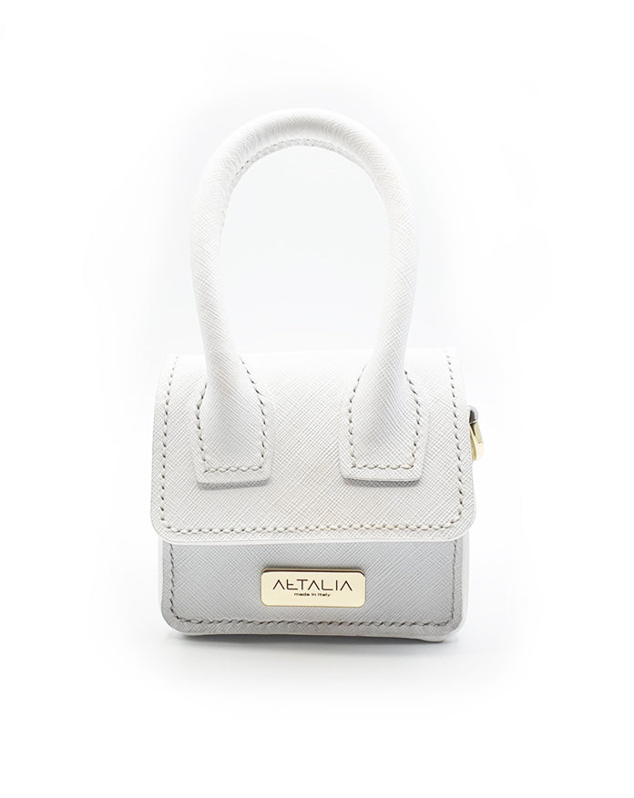 Ilaria Bag - Saffiano Bianco