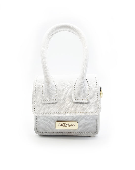 Ilaria Bag - Saffiano Bianco