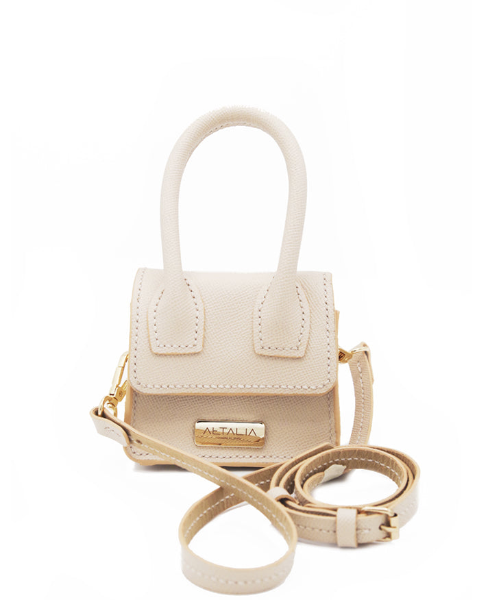 Ilaria Bag - Saffiano Crema